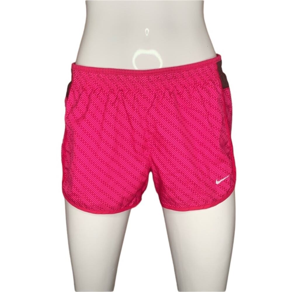 NIKE DRI-FIT Running Shorts Size S Color Fushia Hide pocket on waist